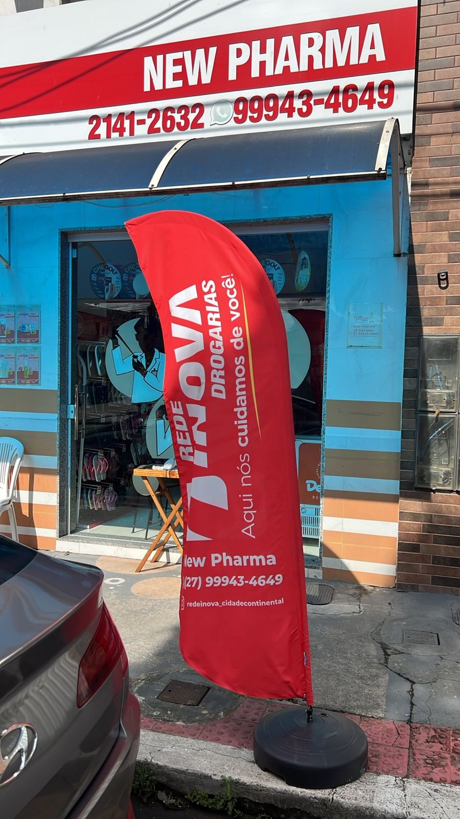 Fachada da New Pharma